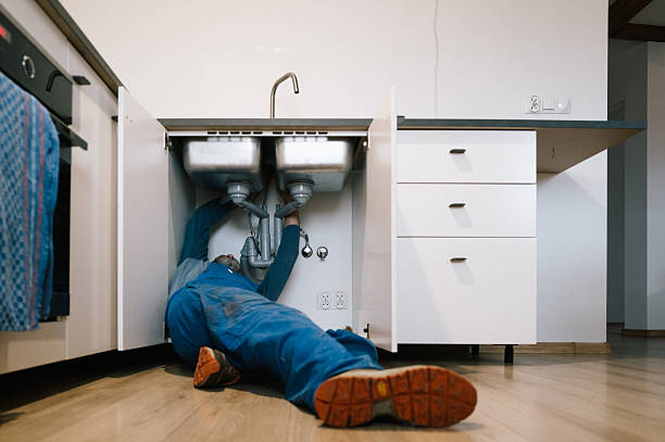 Professional Emergency Plumber technician working in Circle Pines, MN